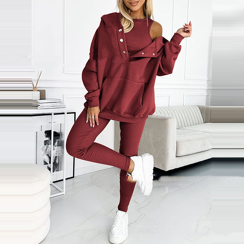 Ensemble 3 pièces confortable et tendance