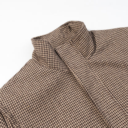 Veste pilote loose à carreaux – Femme