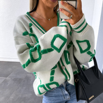 Gilet cardigan femme à manches chauve-souris amples en maille