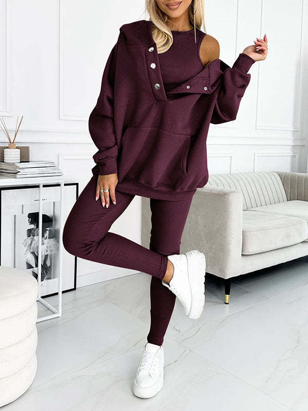 Ensemble 3 pièces confortable et tendance