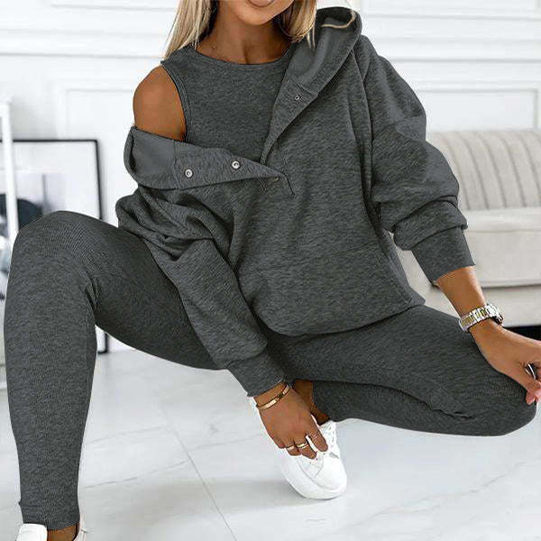 Ensemble 3 pièces confortable et tendance