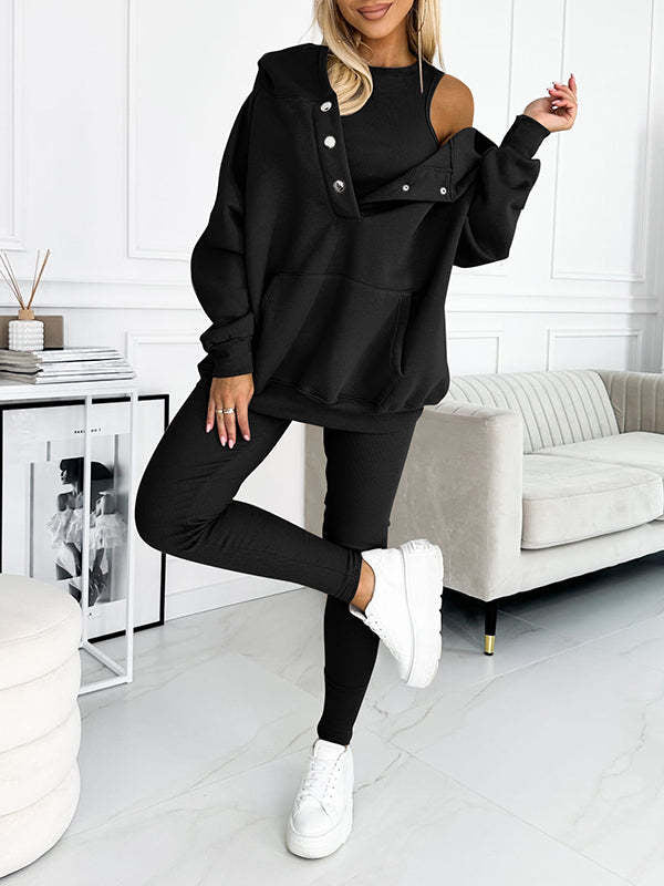 Ensemble 3 pièces confortable et tendance